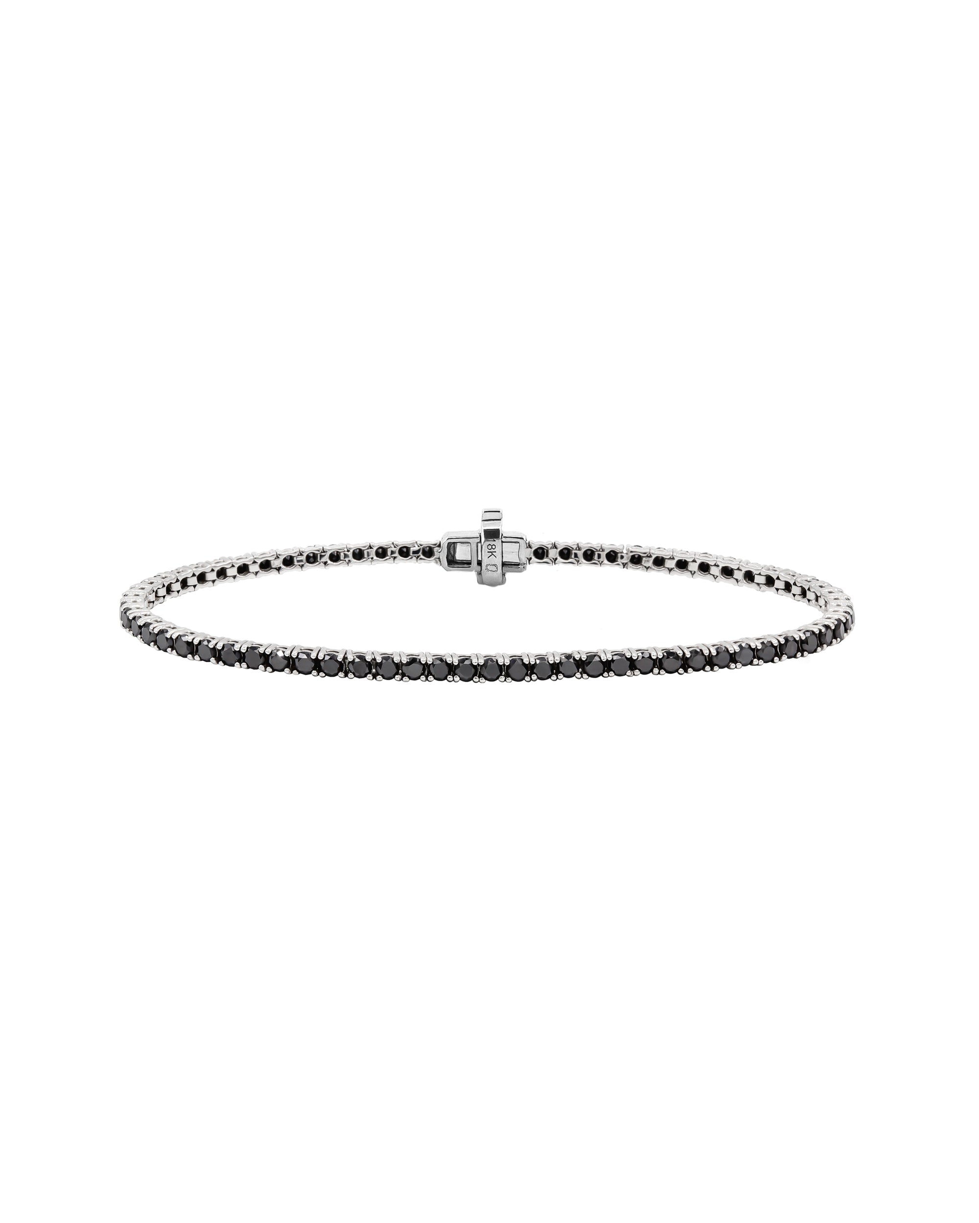 Aura Black Diamond Tennis Bracelet - 5pt