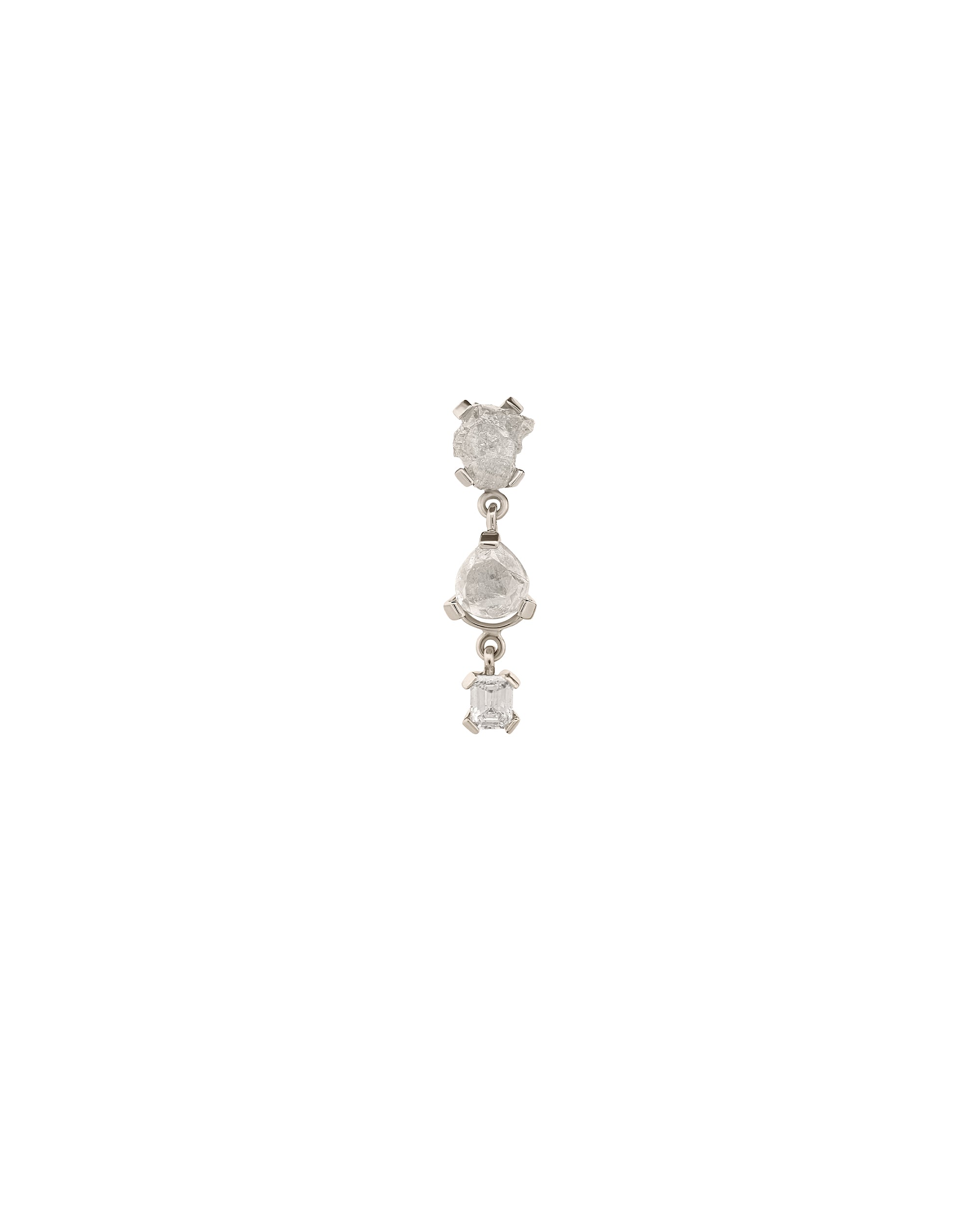 Process Diamond Drop Earrings