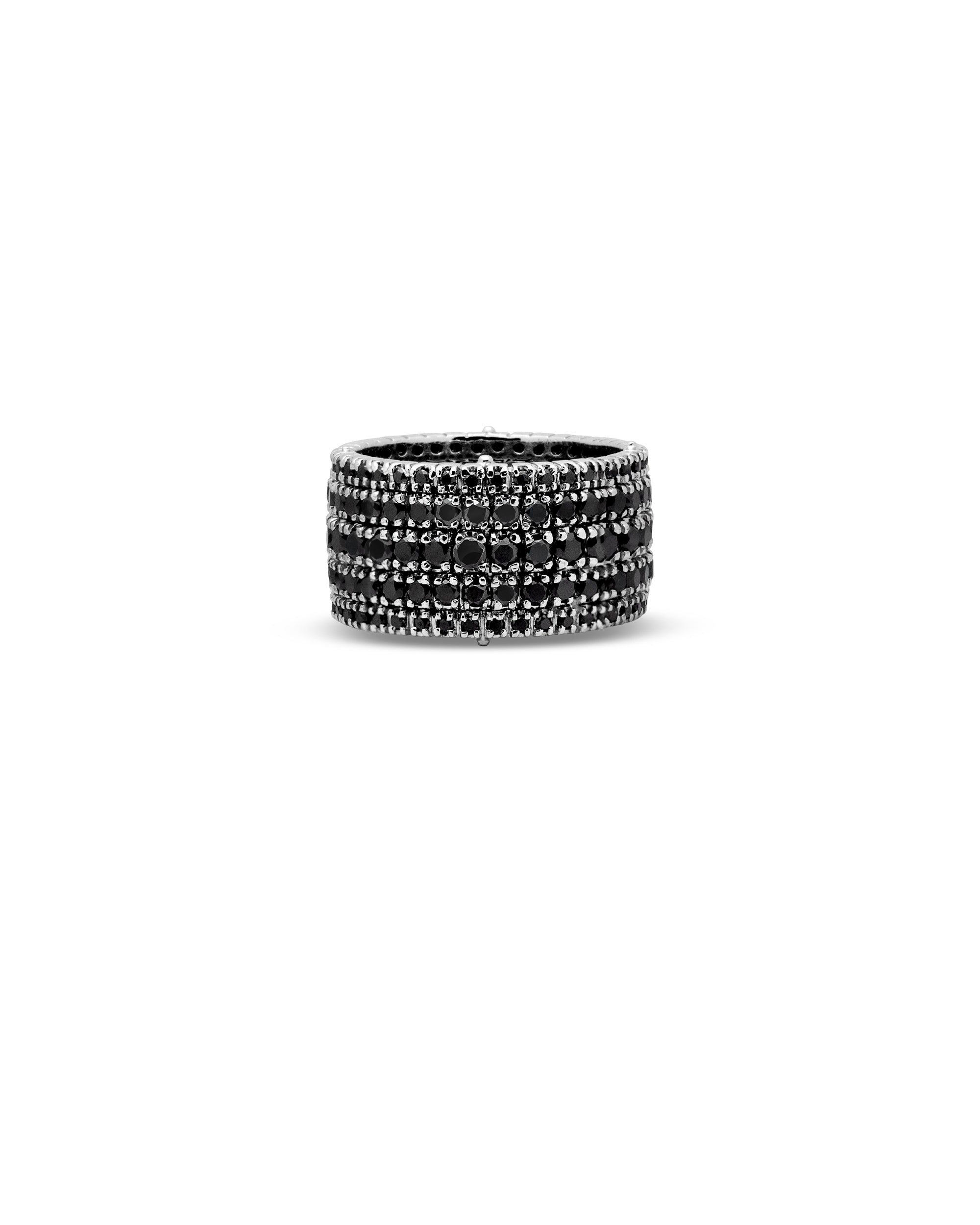 Omen Black Diamond Ring