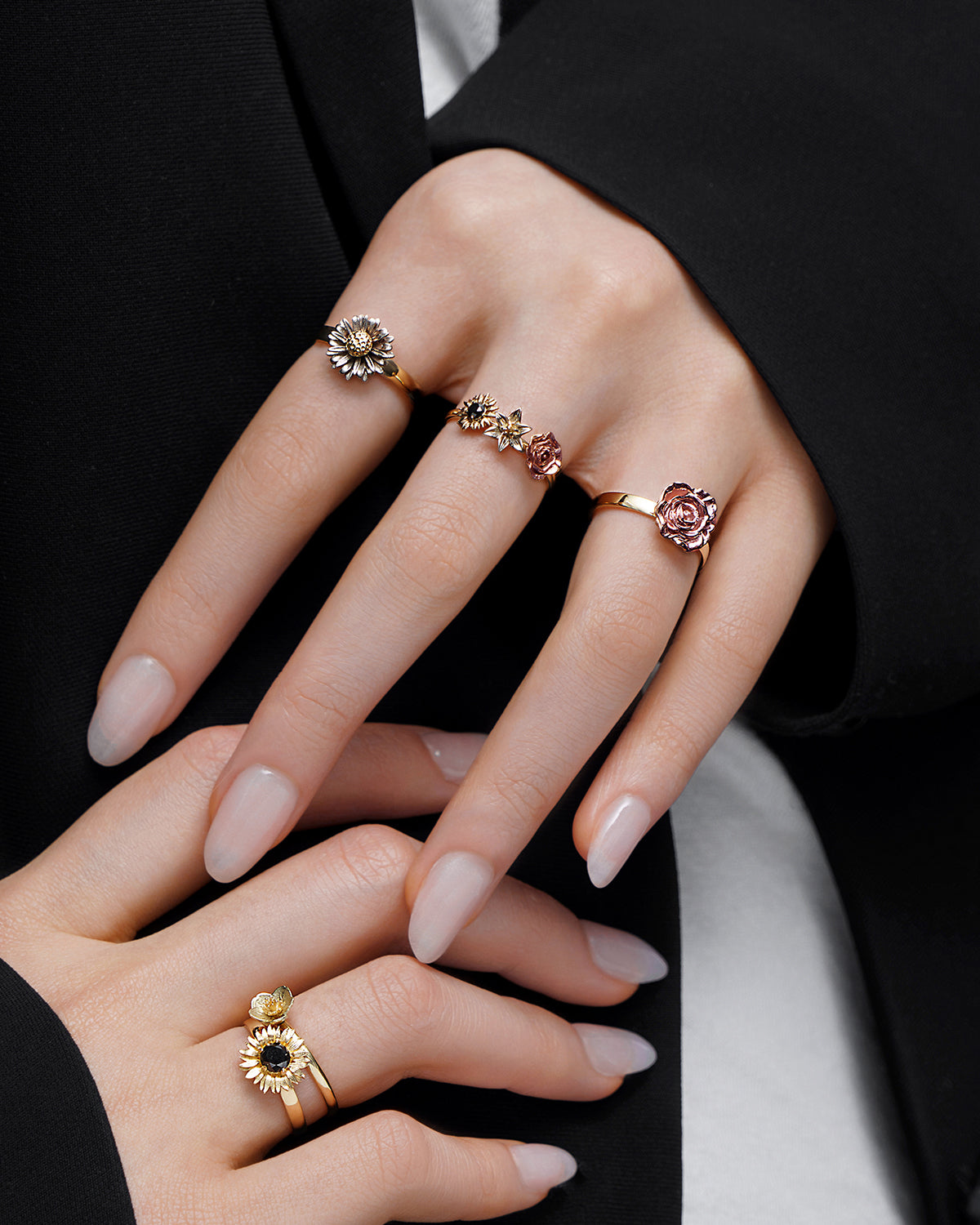 Flora Maxi Daisy Ring