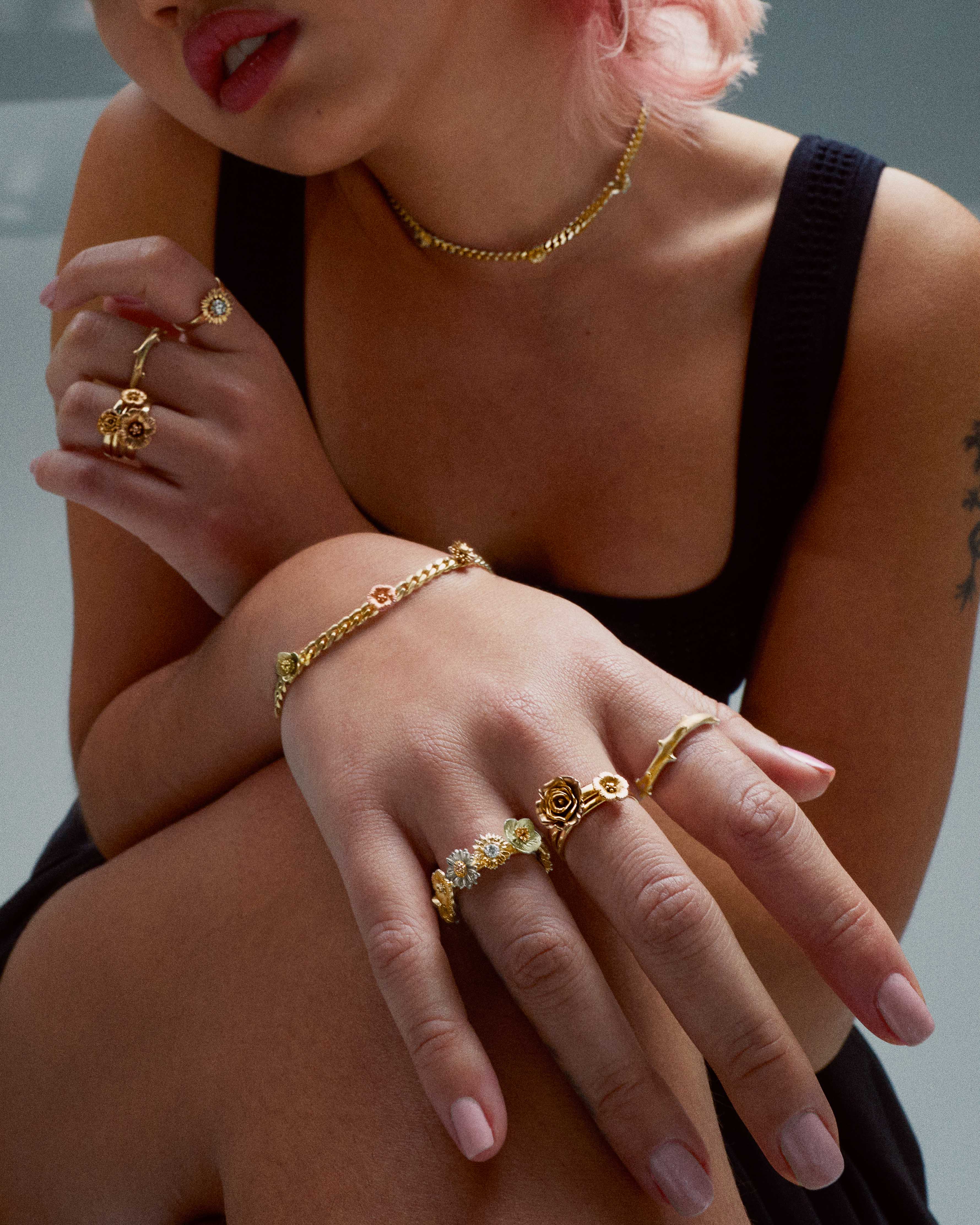 Flora Spina Ring