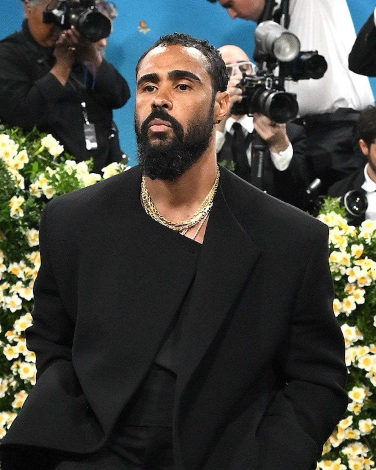 Jerry Lorenzo at the Met Gala 2025