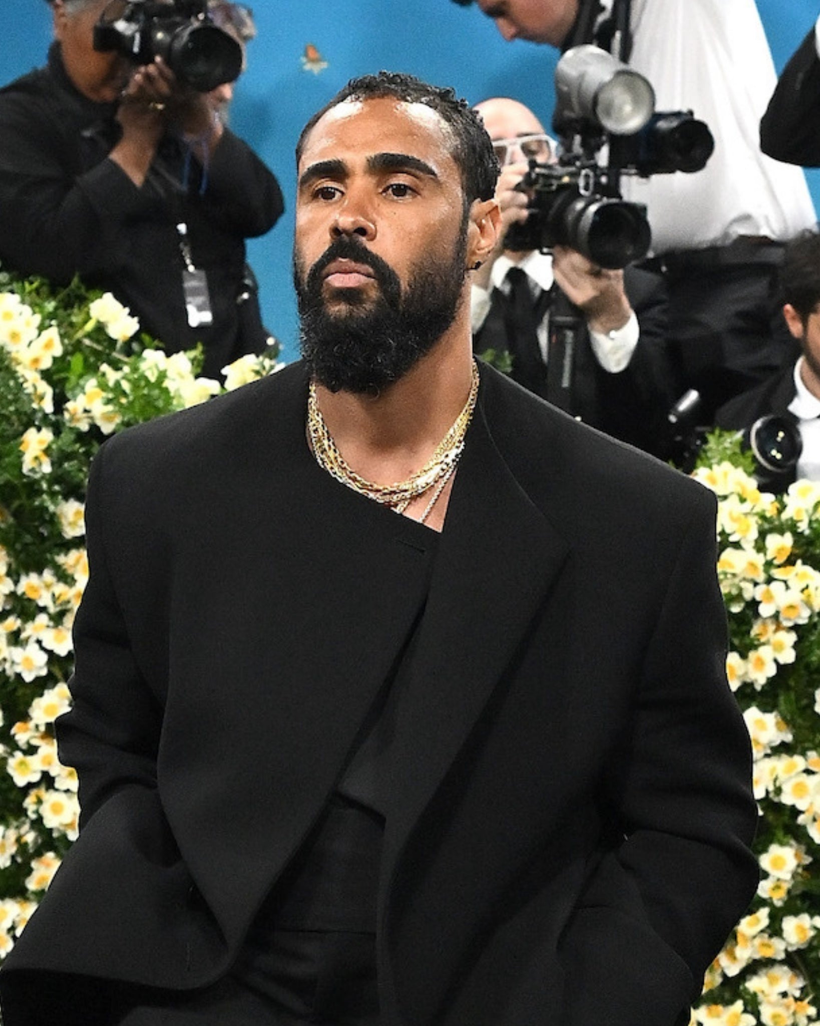 Jerry Lorenzo at the Met Gala 2025