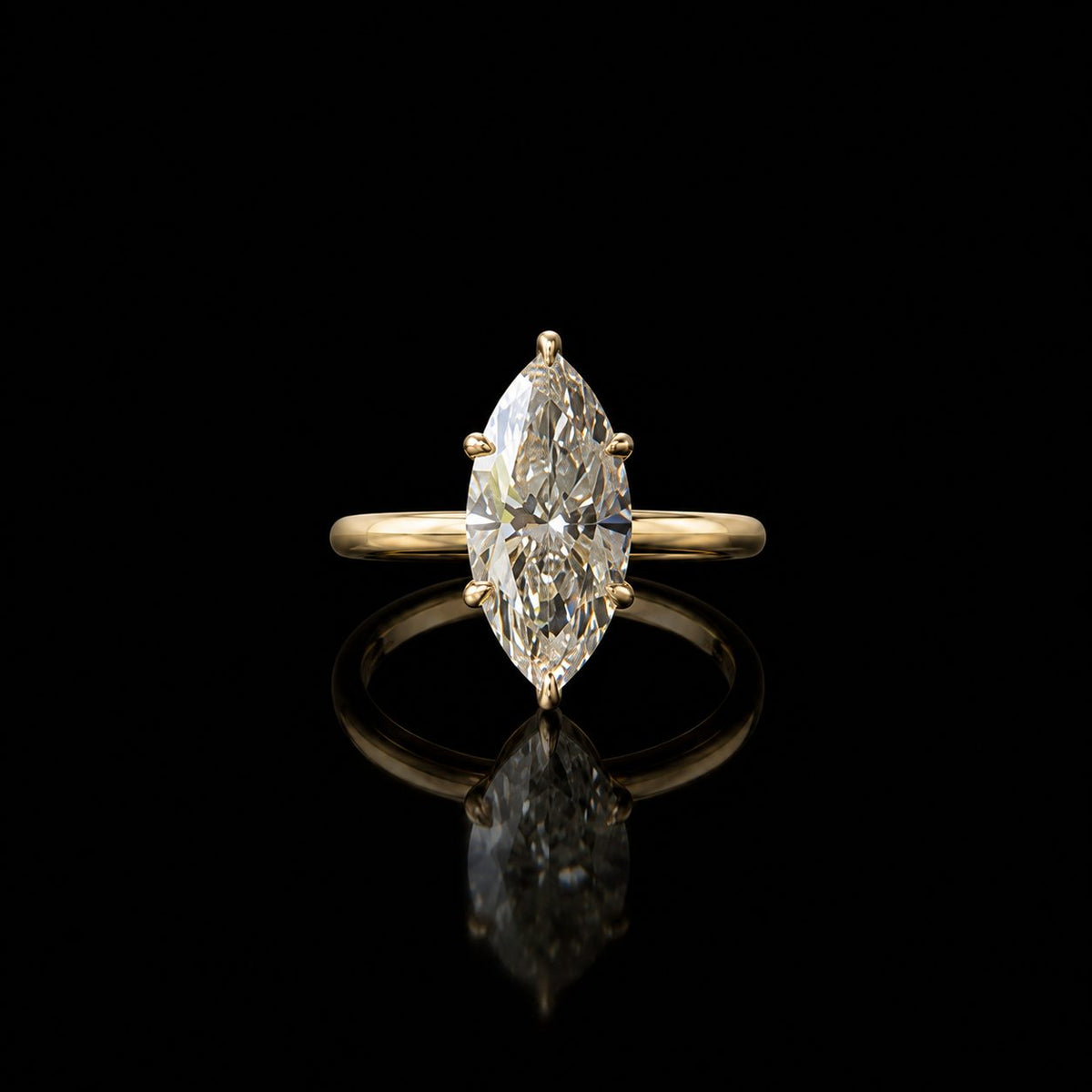 Marquise Diamond Ring